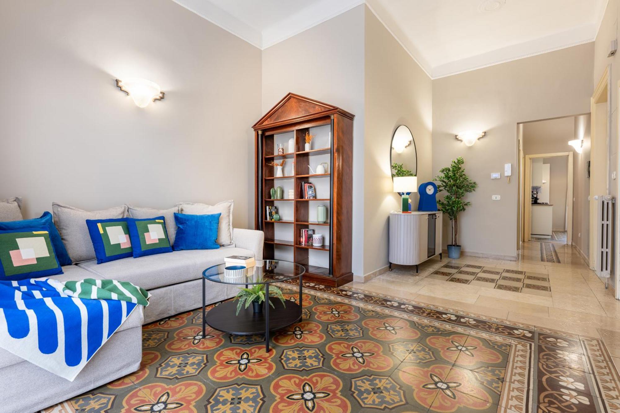 100Mq Maison Paradise - Central & Elegant Apt Bari Eksteriør billede