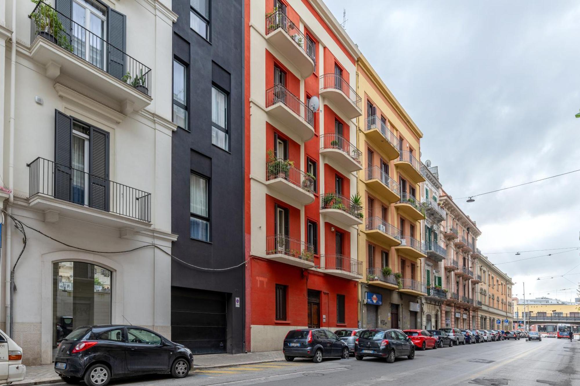 100Mq Maison Paradise - Central & Elegant Apt Bari Eksteriør billede